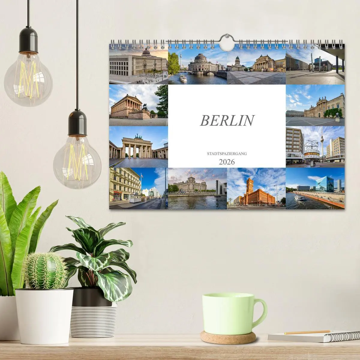 Bild: 9783457619292 | Berlin Stadtspaziergang (Wandkalender 2026 DIN A4 quer), CALVENDO...