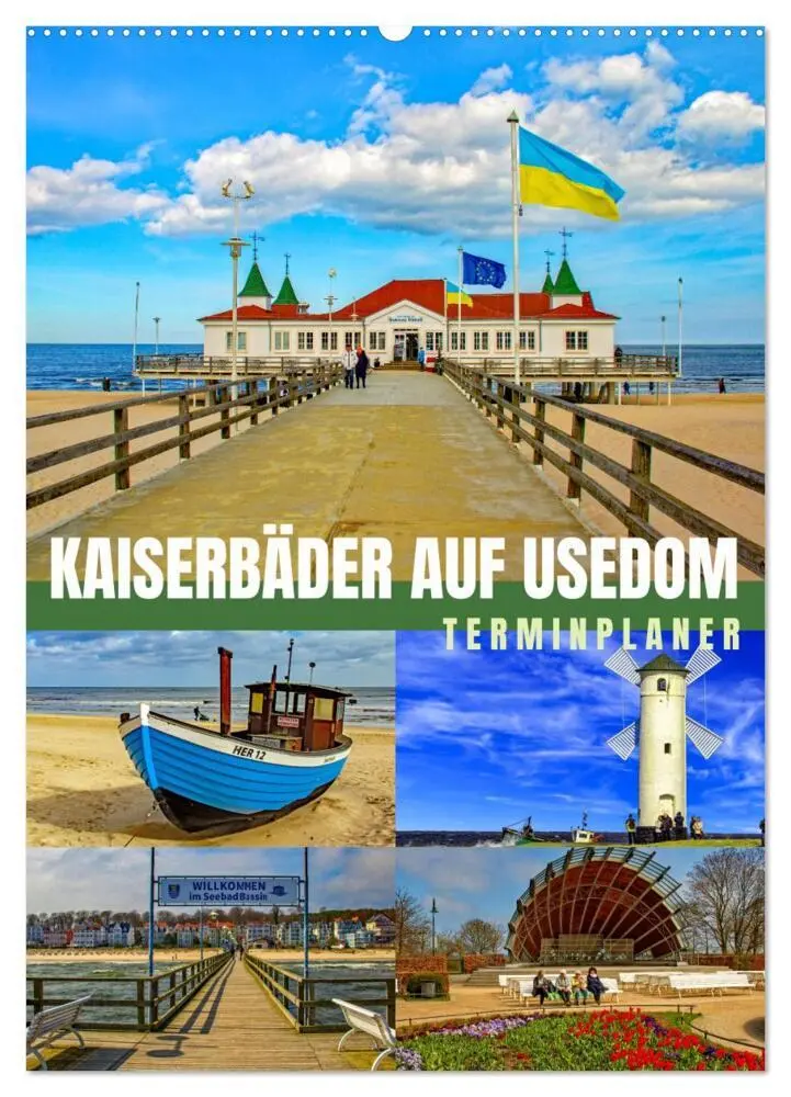 Cover: 9783516329292 | Kaiserbäder auf Usedom (Wandkalender 2026 DIN A2 hoch), CALVENDO...