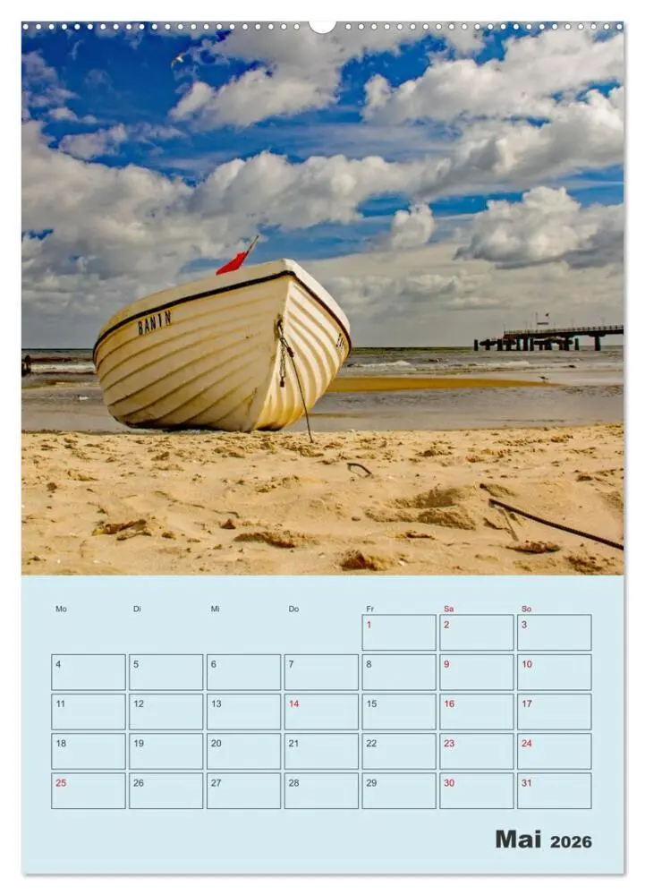 Bild: 9783516329292 | Kaiserbäder auf Usedom (Wandkalender 2026 DIN A2 hoch), CALVENDO...