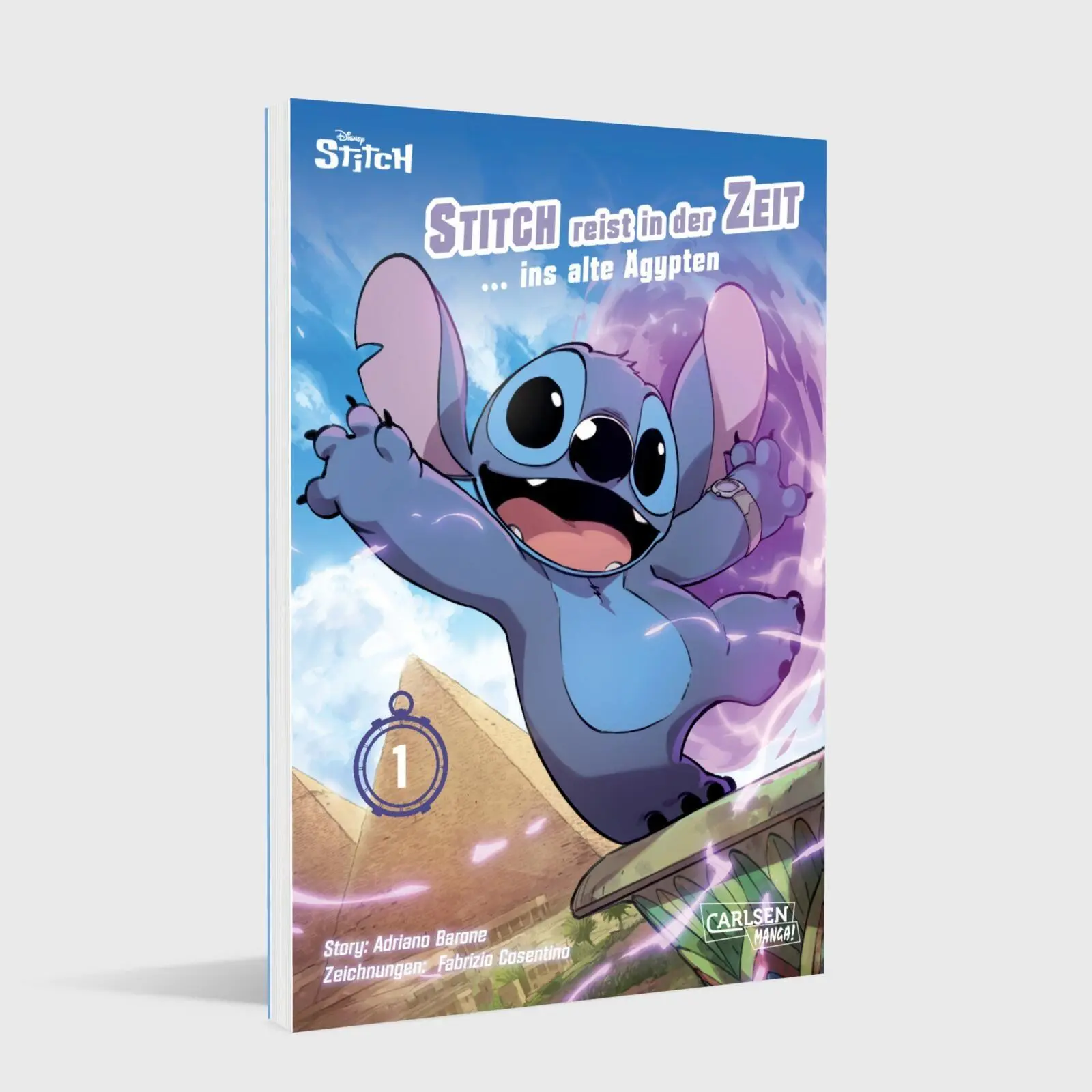Bild: 9783551809292 | Stitch reist in der Zeit 1 | Adriano Barone (u. a.) | Taschenbuch