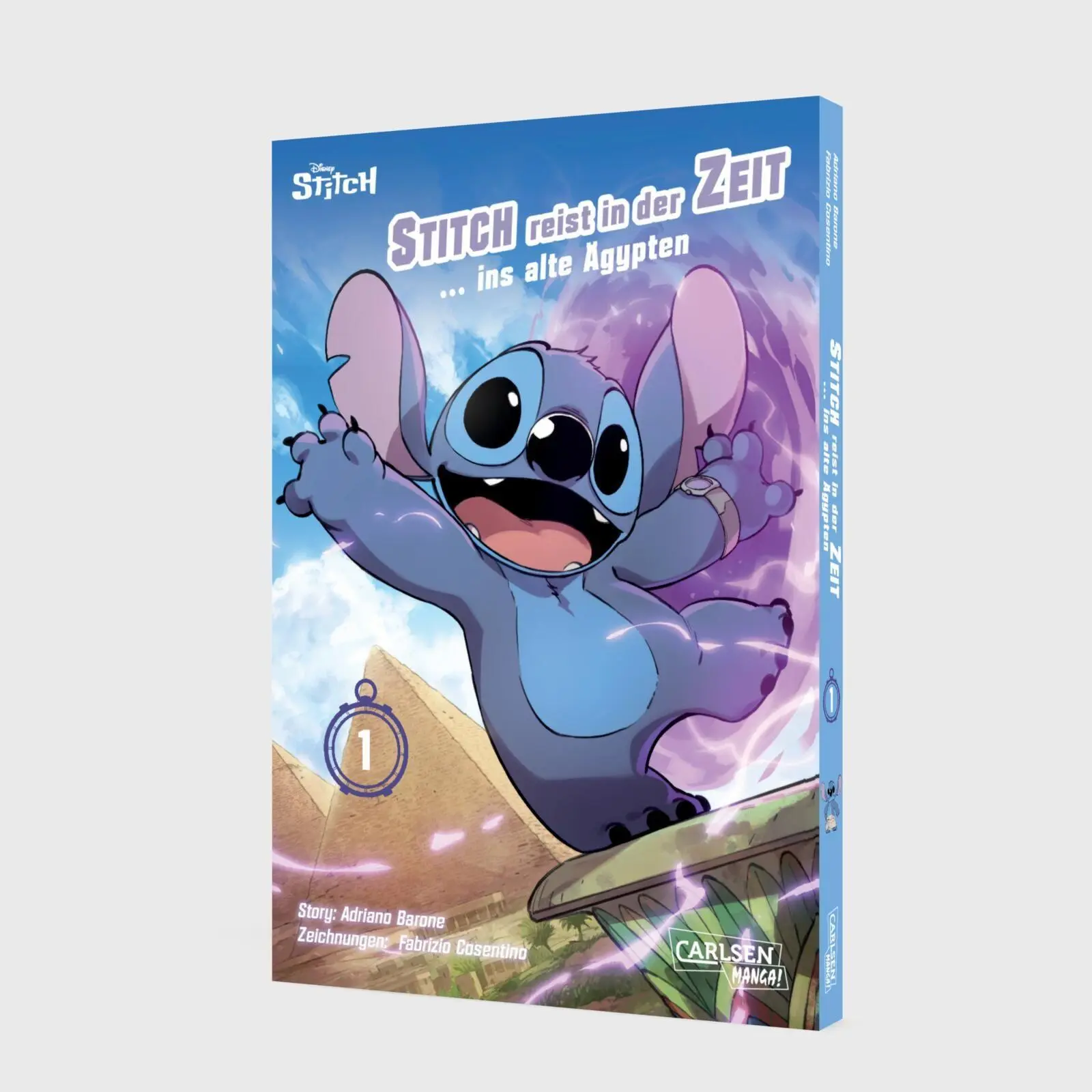 Bild: 9783551809292 | Stitch reist in der Zeit 1 | Adriano Barone (u. a.) | Taschenbuch