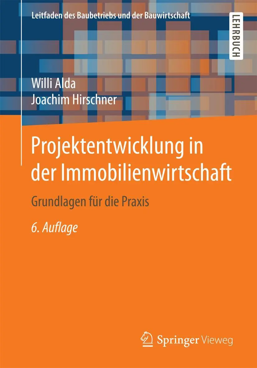 Cover: 9783658139292 | Projektentwicklung in der Immobilienwirtschaft | Hirschner (u. a.)