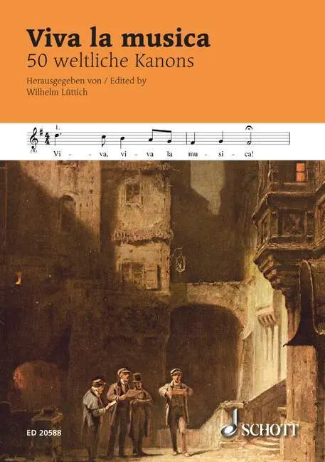 Cover: 9783795759292 | Viva la musica | 50 weltliche Kanons | Partitur | Deutsch | 2009