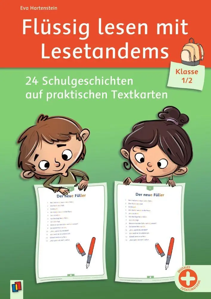 Cover: 9783834669292 | Flüssig lesen mit Lesetandems - 24 Schulgeschichten, Klasse 1/2 | Box