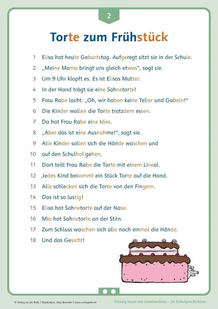 Bild: 9783834669292 | Flüssig lesen mit Lesetandems - 24 Schulgeschichten, Klasse 1/2 | Box