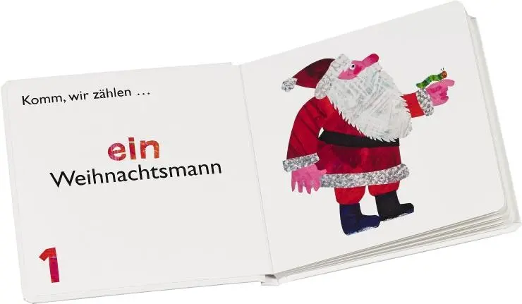 Bild: 9783836959292 | Die kleine Raupe Nimmersatt - 1, 2, 3 bald ist Weihnachten | Carle