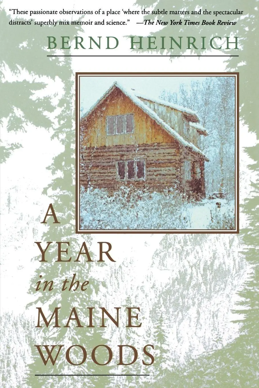 Cover: 9780201489392 | A Year in the Maine Woods | Bernd Heinrich | Taschenbuch | Englisch