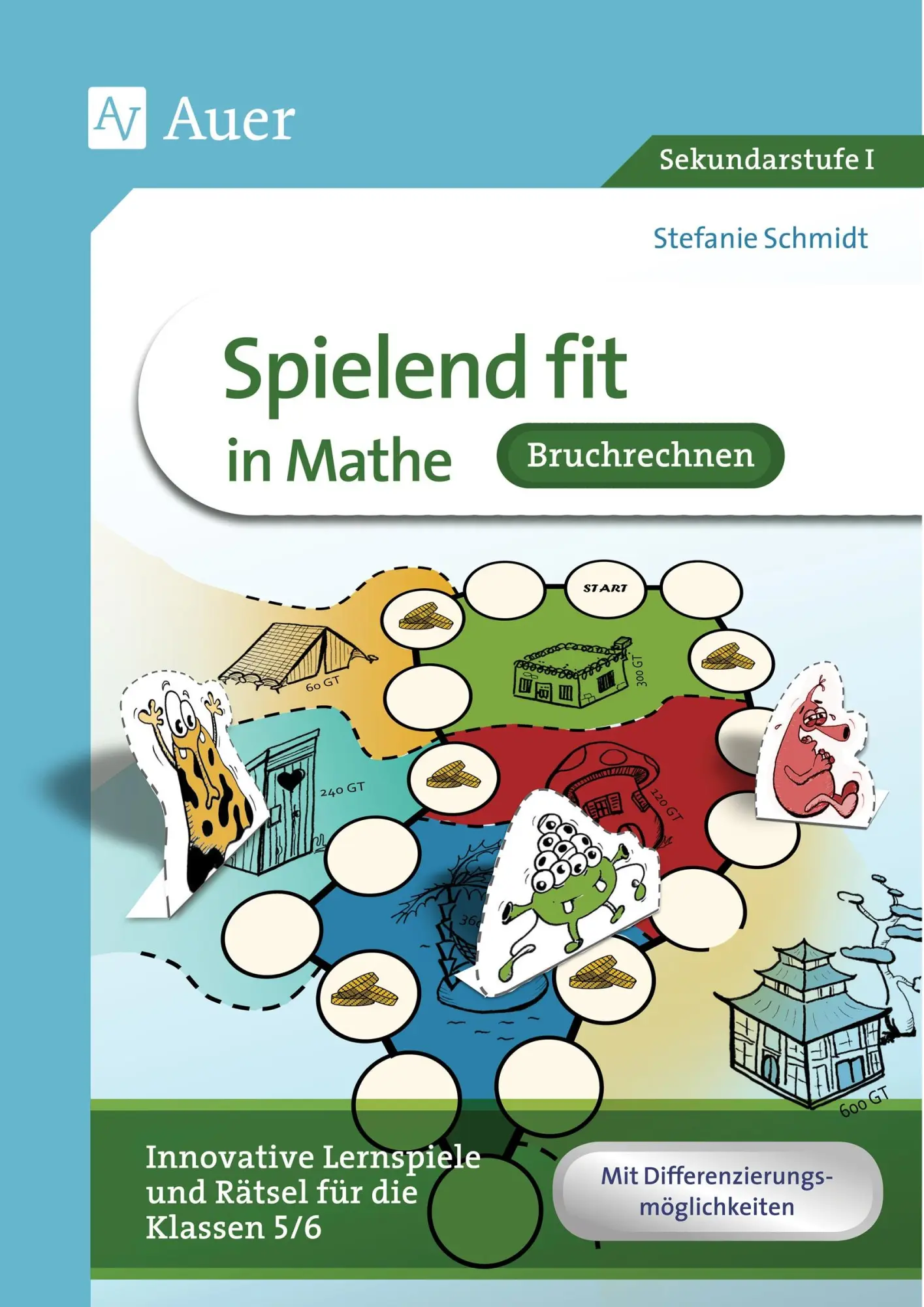 Cover: 9783403079392 | Spielend fit in Mathe Bruchrechnung | Stefanie Schmidt | Broschüre