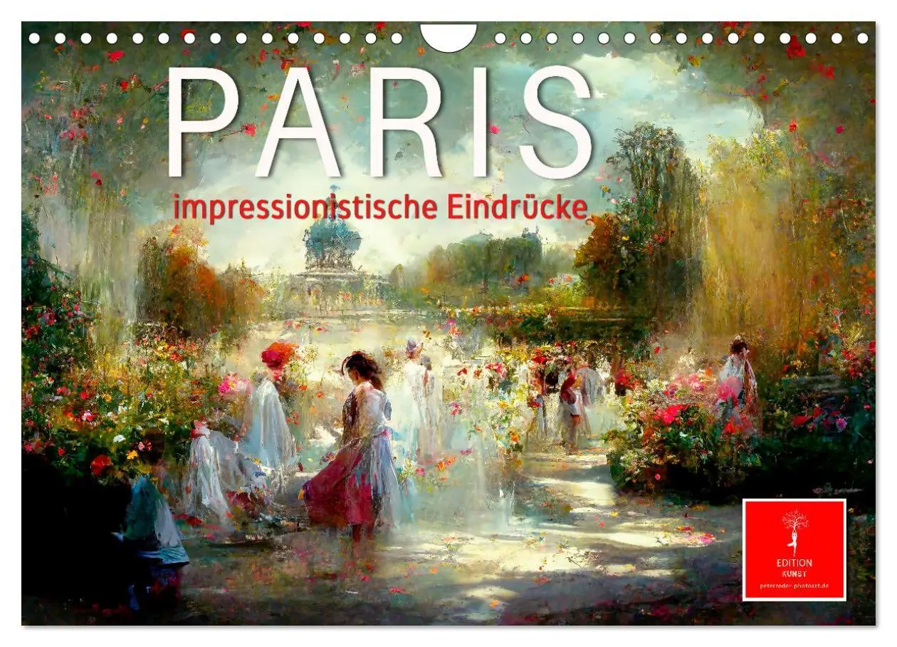 Cover: 9783457539392 | Paris - impressionistische Eindrücke (Wandkalender 2026 DIN A4...