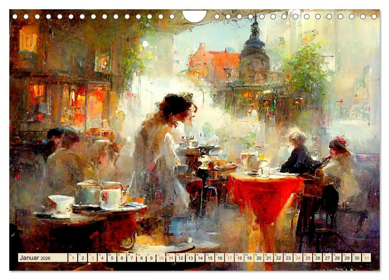 Bild: 9783457539392 | Paris - impressionistische Eindrücke (Wandkalender 2026 DIN A4...