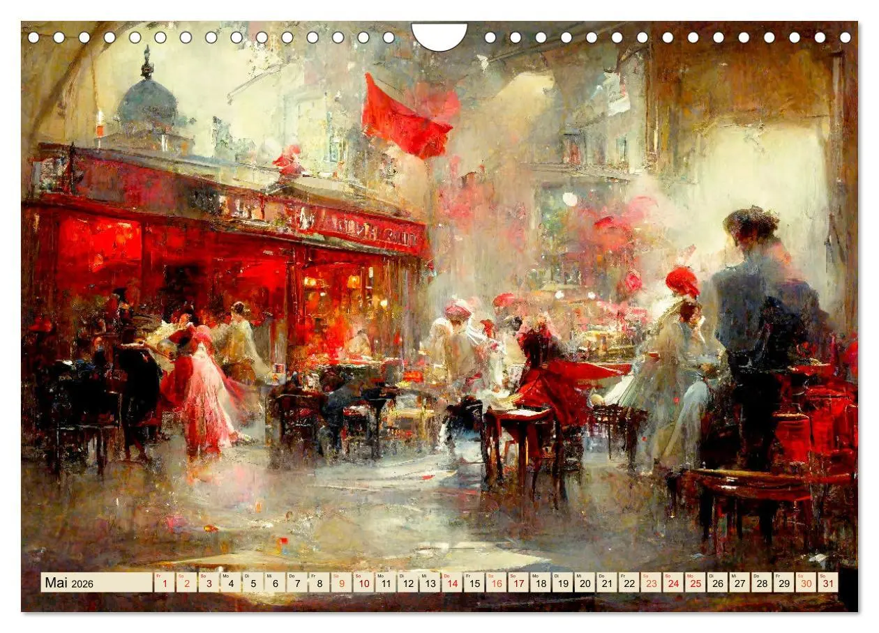Bild: 9783457539392 | Paris - impressionistische Eindrücke (Wandkalender 2026 DIN A4...