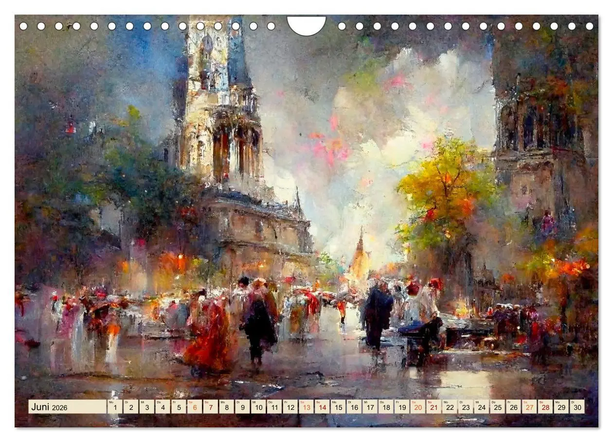 Bild: 9783457539392 | Paris - impressionistische Eindrücke (Wandkalender 2026 DIN A4...