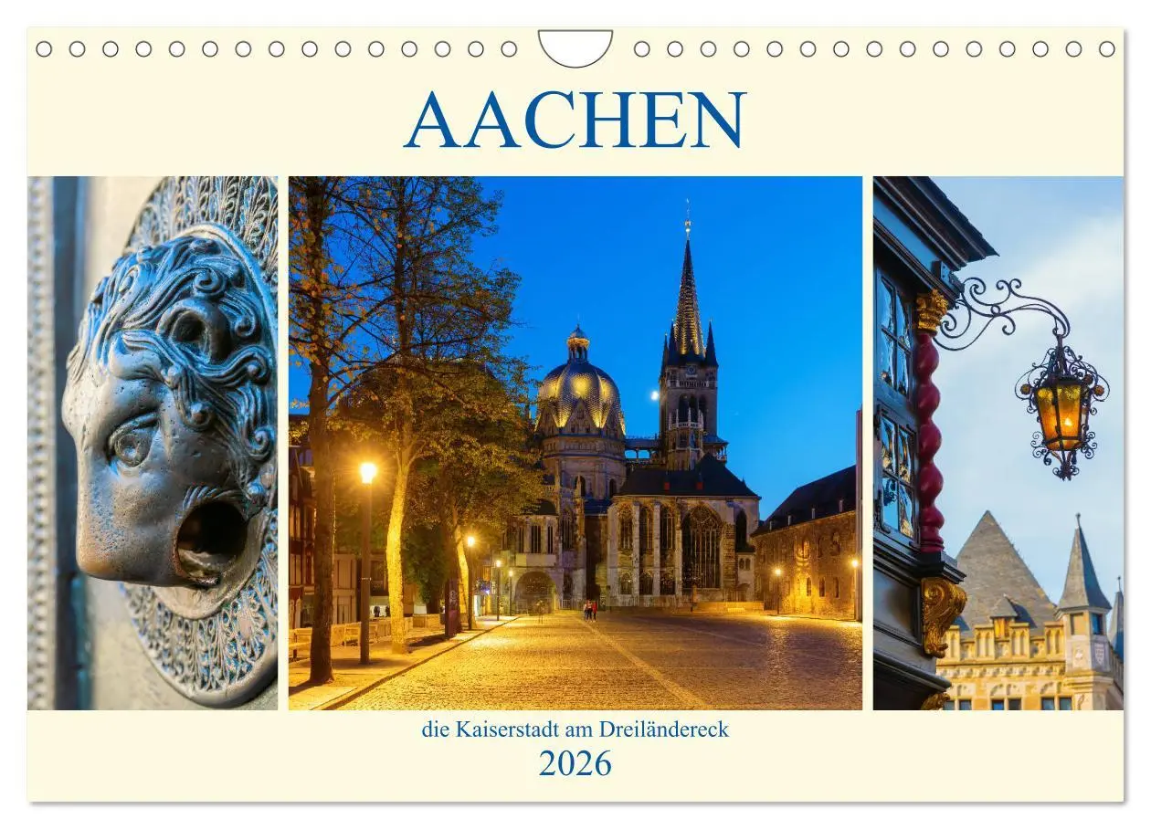 Cover: 9783457779392 | Aachen - die Kaiserstadt am Dreiländereck (Wandkalender 2026 DIN A4...