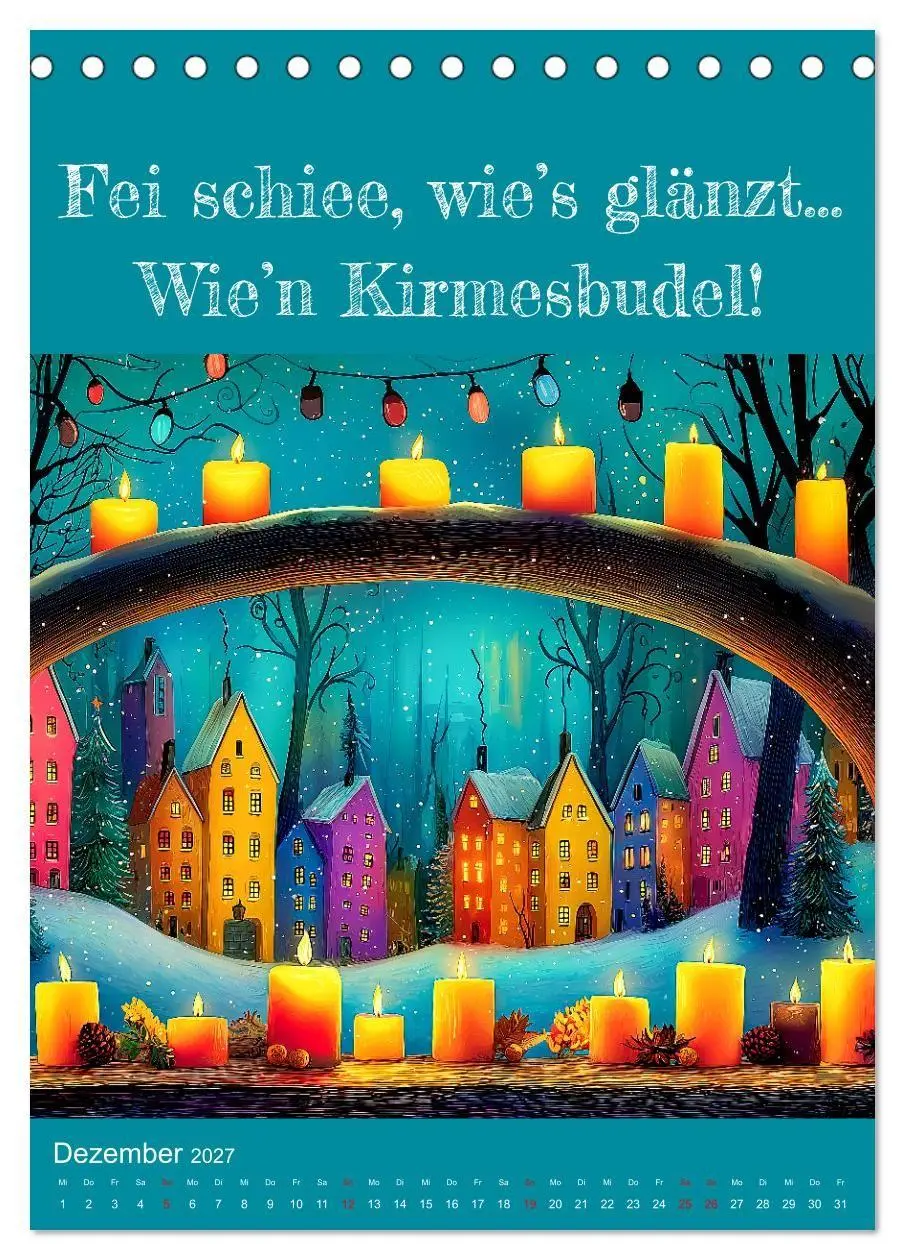 Bild: 9783516869392 | Erzgebirge mei Haamit - Mundart-Kalender mit sächsischem Humor...