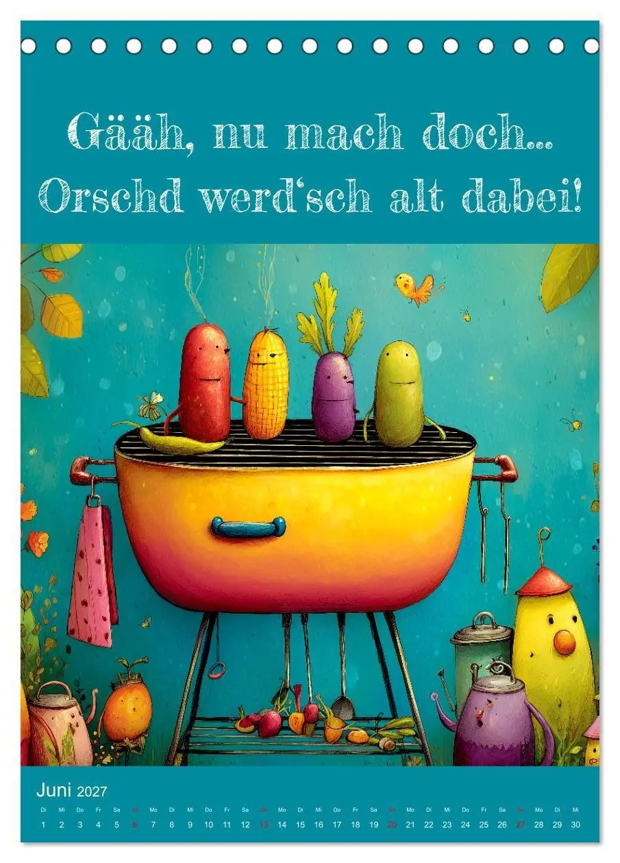 Bild: 9783516869392 | Erzgebirge mei Haamit - Mundart-Kalender mit sächsischem Humor...
