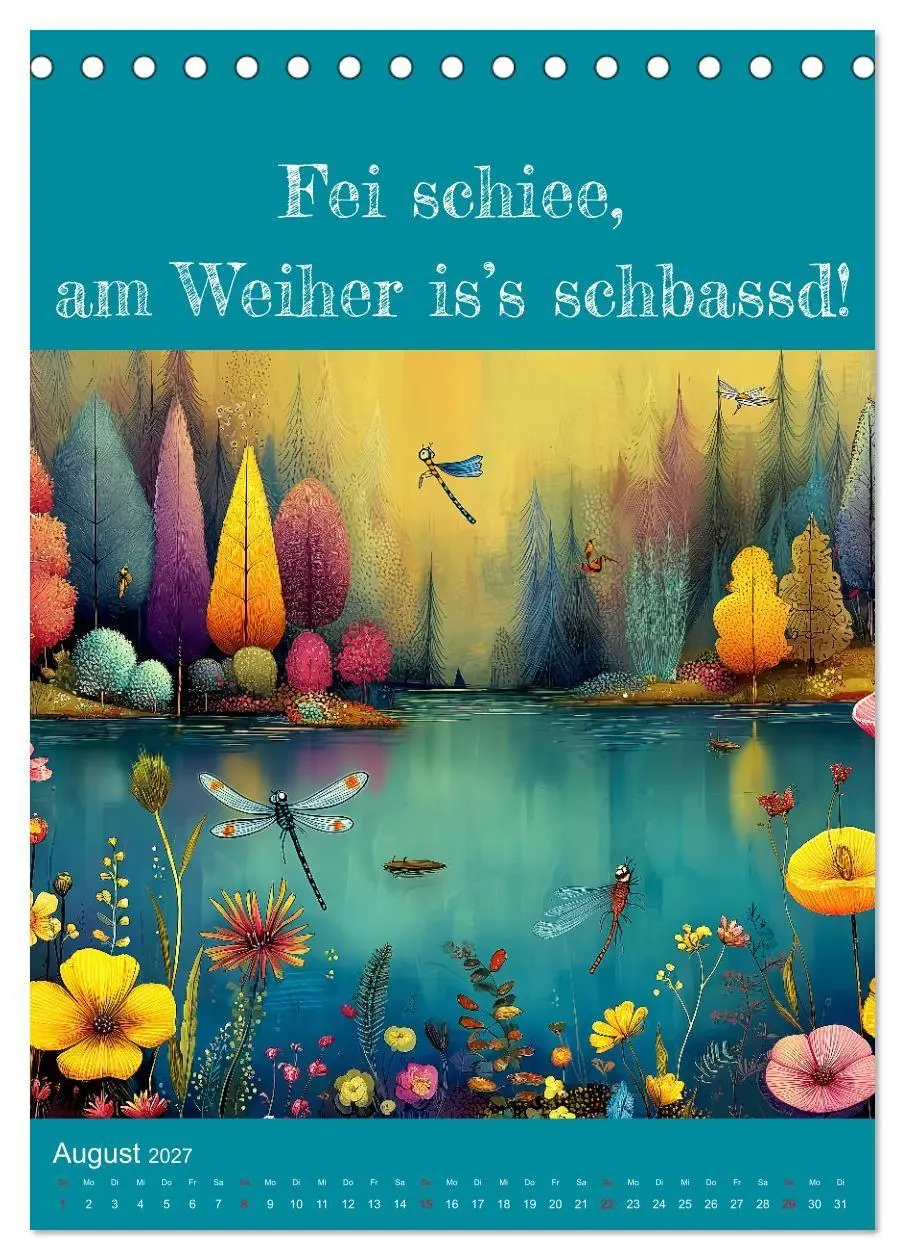 Bild: 9783516869392 | Erzgebirge mei Haamit - Mundart-Kalender mit sächsischem Humor...