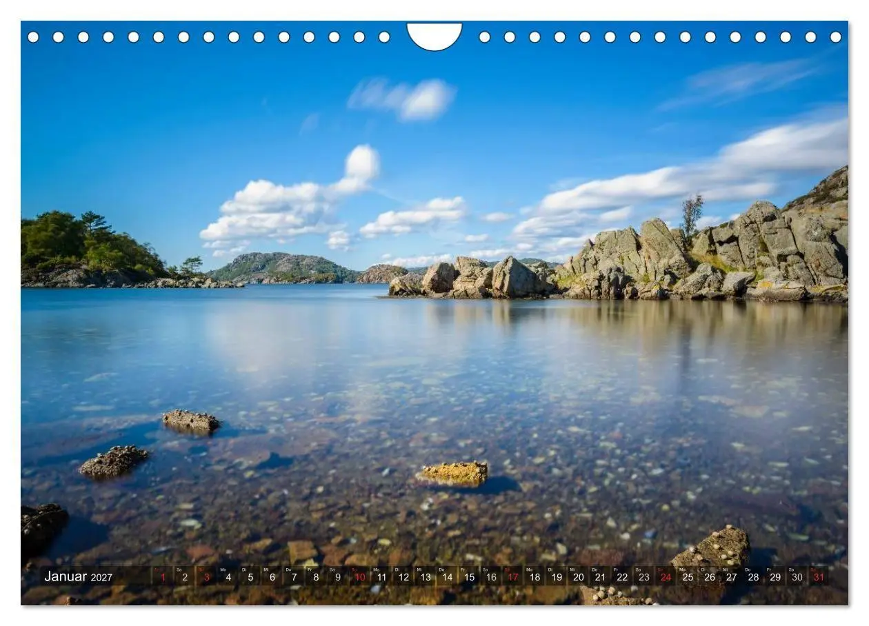 Bild: 9783569959392 | Norwegens Süden (Wandkalender 2027 DIN A4 quer), CALVENDO...