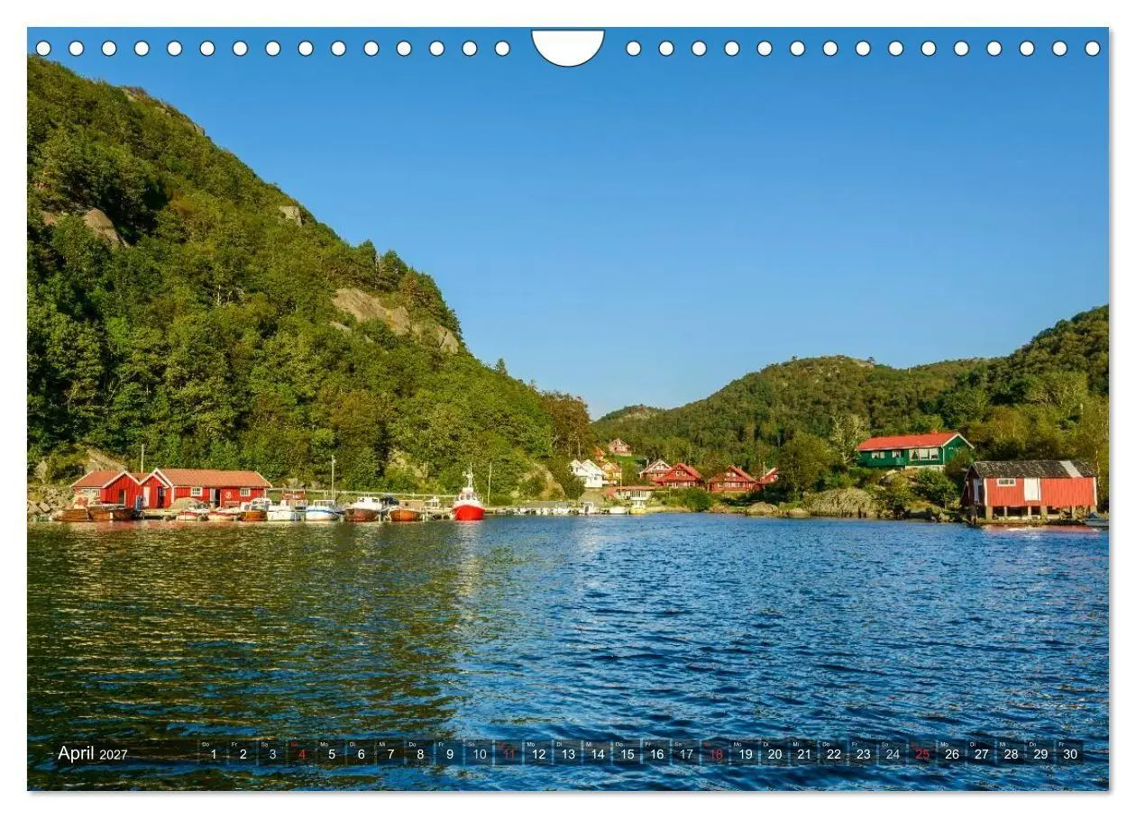 Bild: 9783569959392 | Norwegens Süden (Wandkalender 2027 DIN A4 quer), CALVENDO...