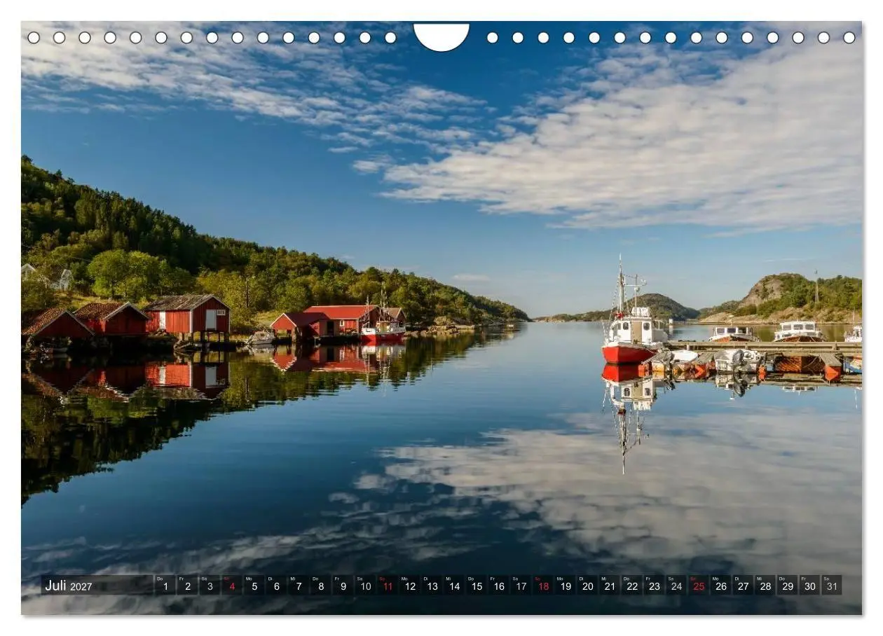Bild: 9783569959392 | Norwegens Süden (Wandkalender 2027 DIN A4 quer), CALVENDO...