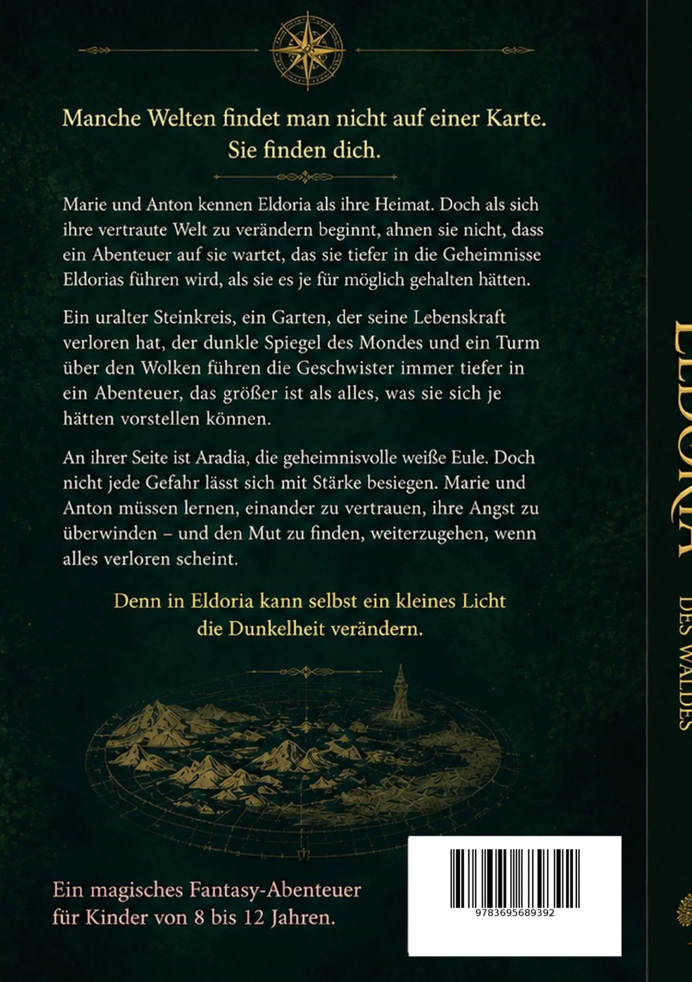 Rückseite: 9783695689392 | Das Flüstern des Waldes | Eldoria | Michael Spatz | Taschenbuch | 2026