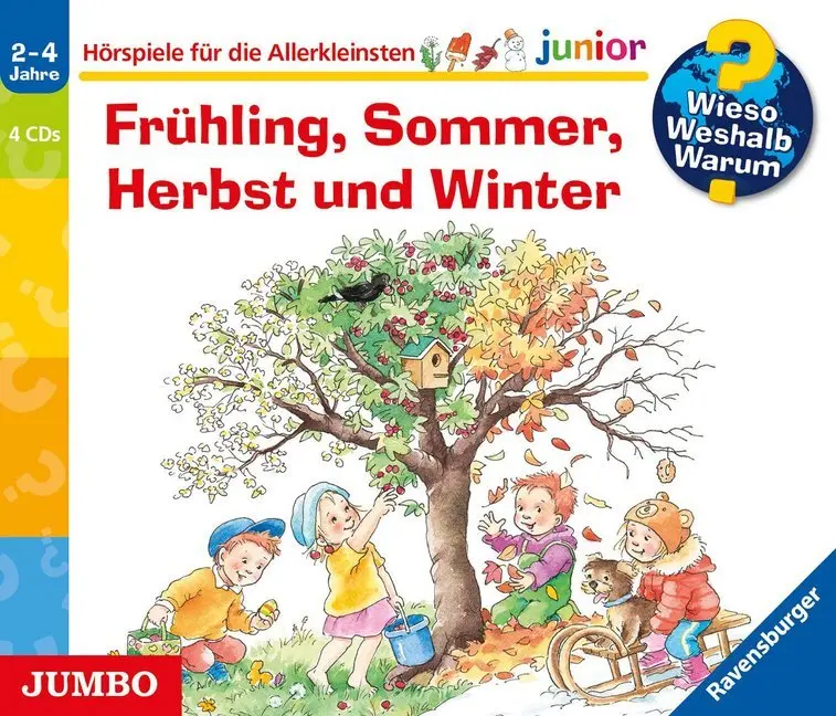 Cover: 9783833739392 | Frühling, Sommer, Herbst und Winter, 4 Audio-CD | Andrea Erne | CD