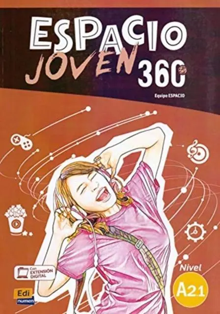 Cover: 9788498489392 | Espacio Joven 360 Level A2.1 : Student Book with free coded access...