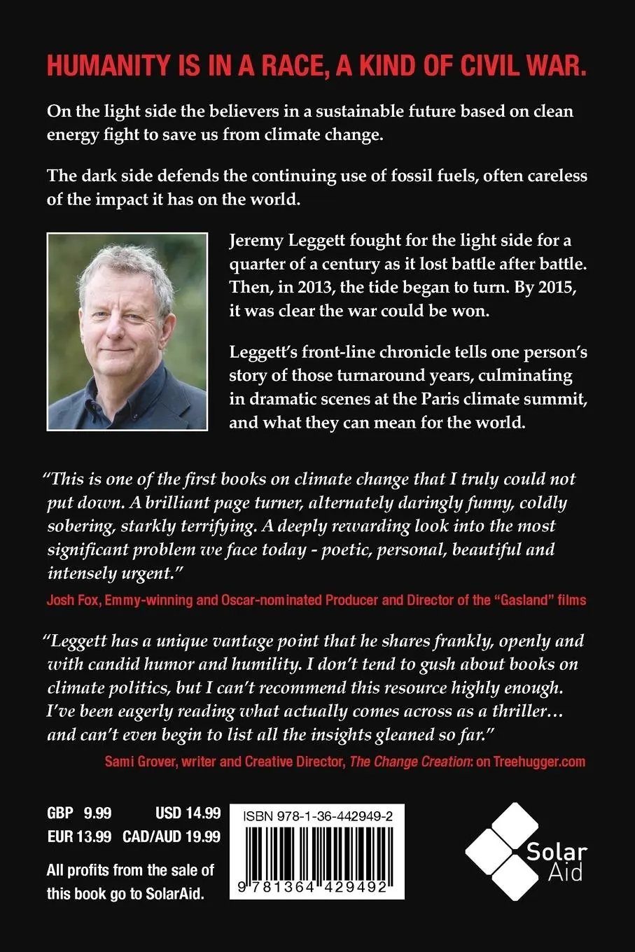 Rückseite: 9781364429492 | The Winning of The Carbon War | Jeremy Leggett | Taschenbuch | 2019