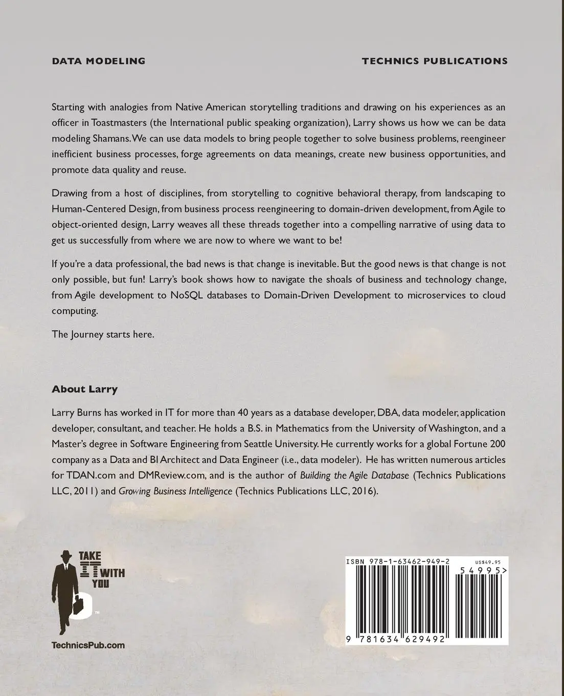 Rückseite: 9781634629492 | Data Model Storytelling | Larry Burns | Taschenbuch | Englisch | 2021