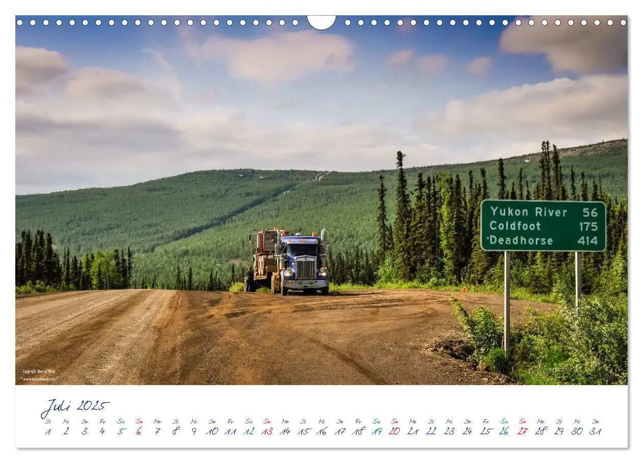 Bild: 9783435749492 | US Cars &amp; Trucks in Alaska (Wandkalender 2025 DIN A3 quer),...