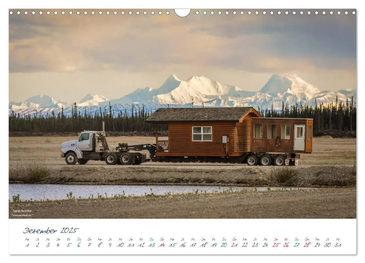 Bild: 9783435749492 | US Cars &amp; Trucks in Alaska (Wandkalender 2025 DIN A3 quer),...
