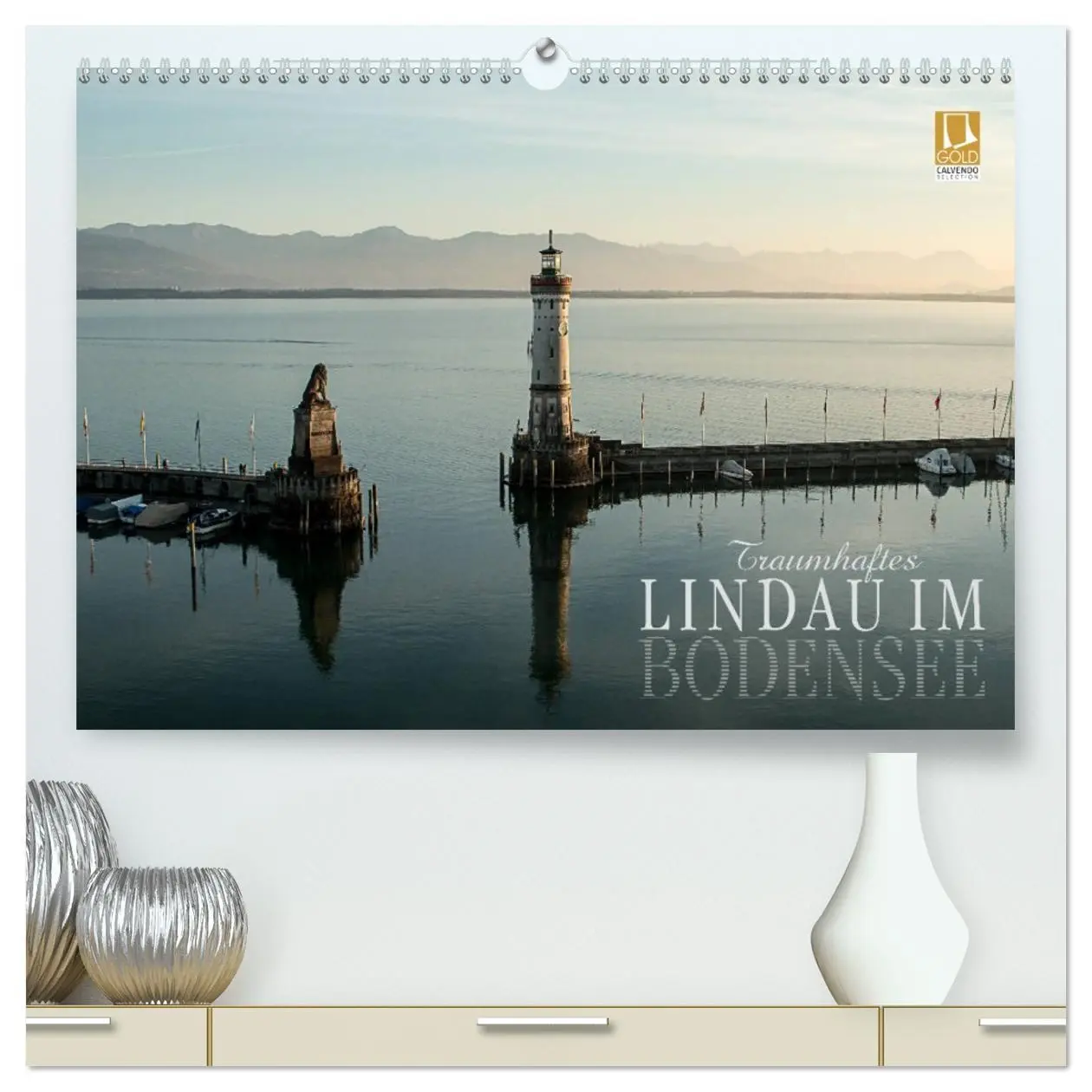 Cover: 9783457769492 | Traumhaftes Lindau im Bodensee (hochwertiger Premium Wandkalender...