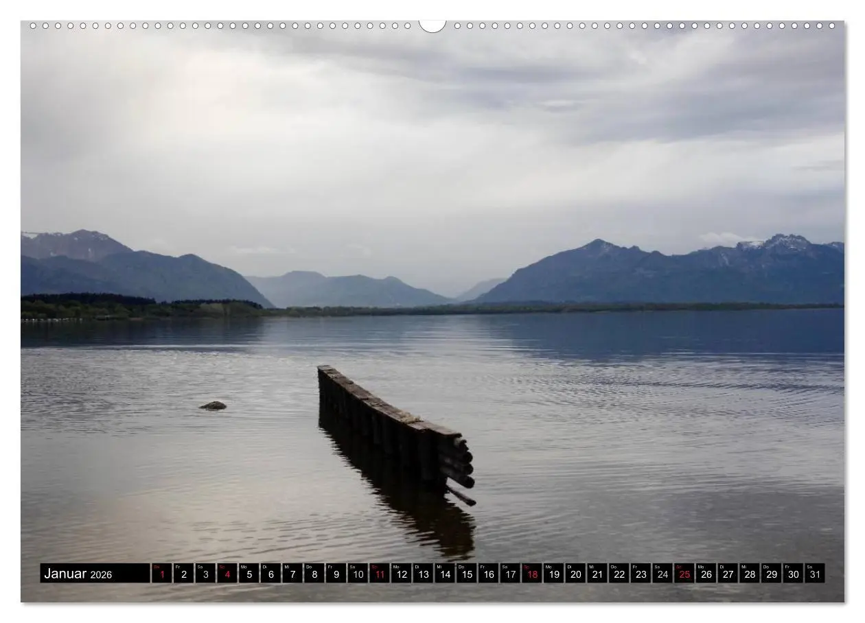 Bild: 9783457909492 | Am schönen Chiemsee (Wandkalender 2026 DIN A2 quer), CALVENDO...