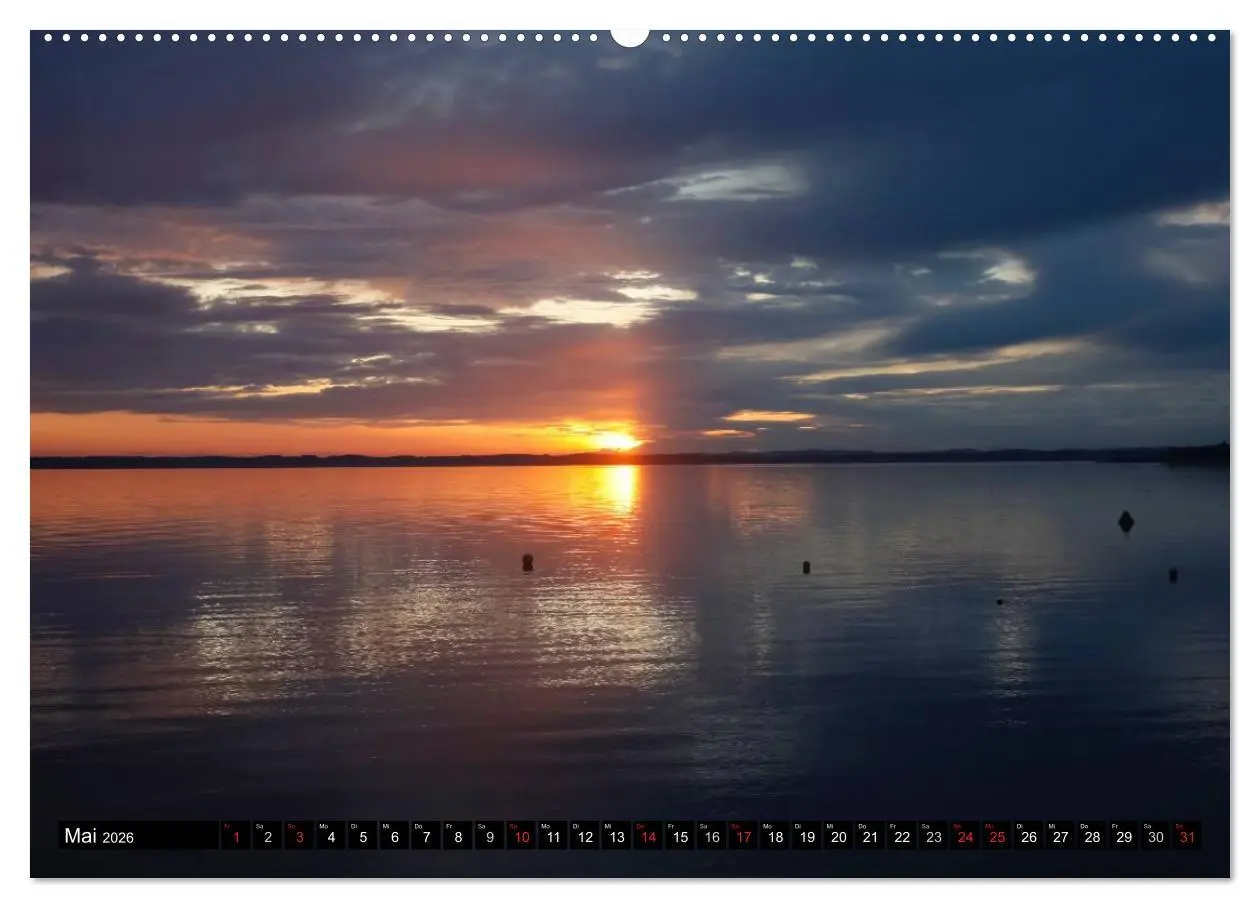 Bild: 9783457909492 | Am schönen Chiemsee (Wandkalender 2026 DIN A2 quer), CALVENDO...