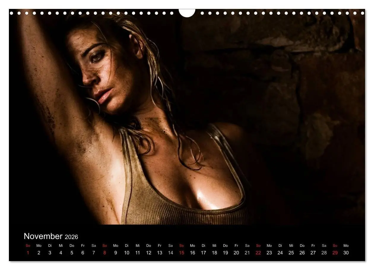 Bild: 9783516099492 | DIRTY GIRLS Frauen in Wasser und Öl (Wandkalender 2026 DIN A3...