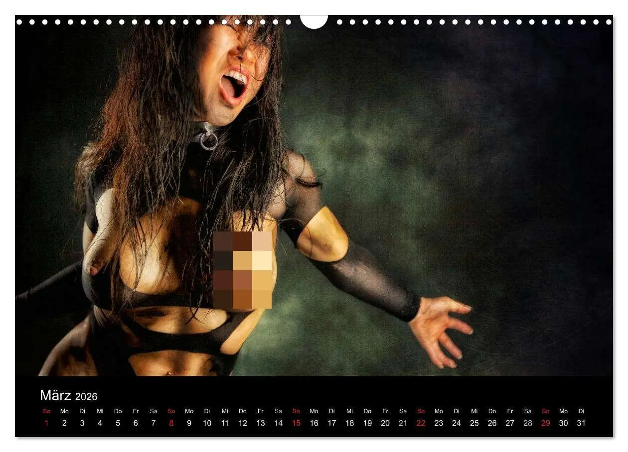 Bild: 9783516099492 | DIRTY GIRLS Frauen in Wasser und Öl (Wandkalender 2026 DIN A3...