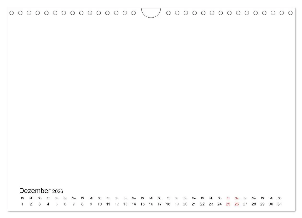 Bild: 9783516169492 | Bastelkalender - Weiss (Wandkalender 2026 DIN A4 quer), CALVENDO...
