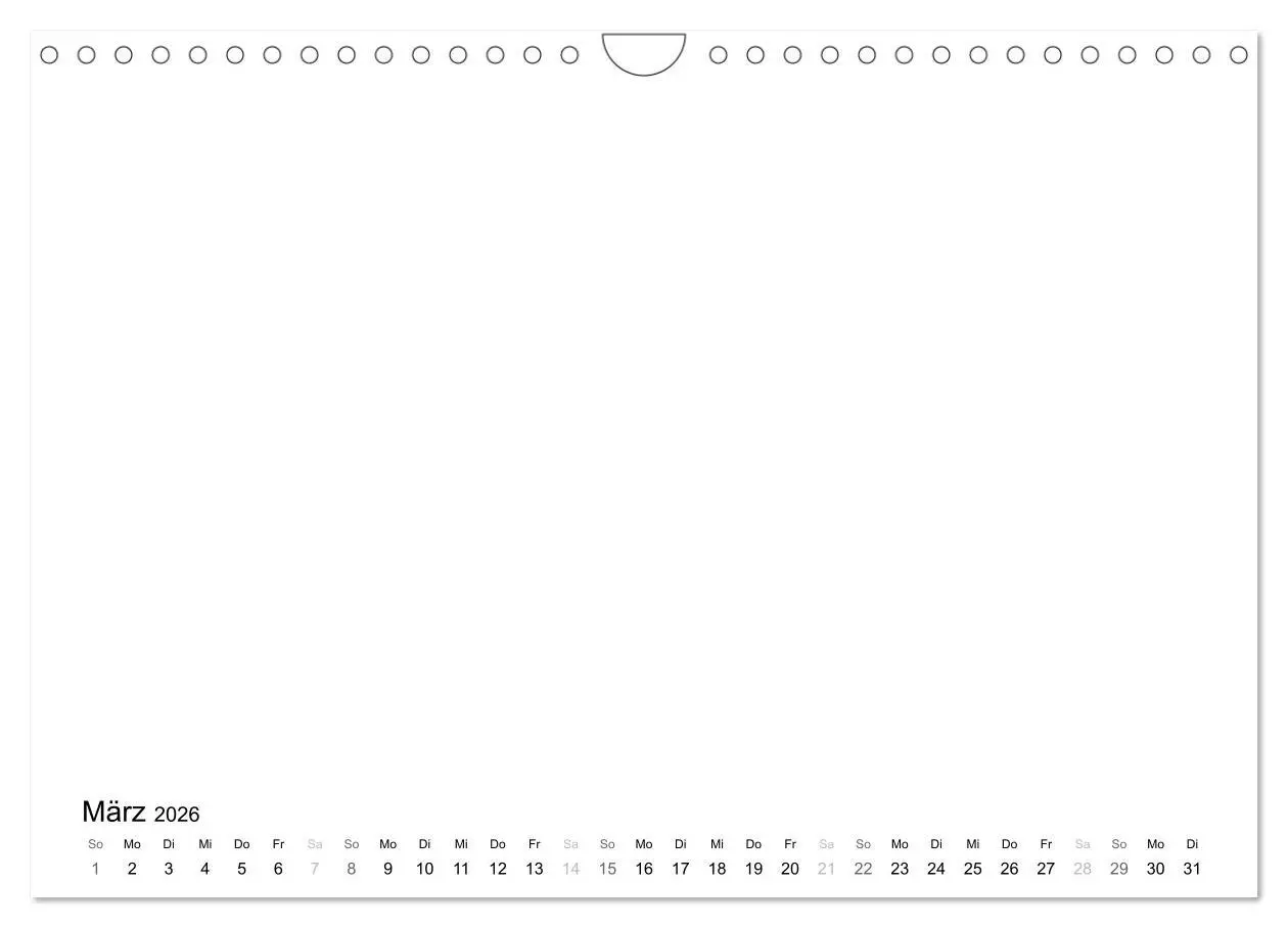 Bild: 9783516169492 | Bastelkalender - Weiss (Wandkalender 2026 DIN A4 quer), CALVENDO...