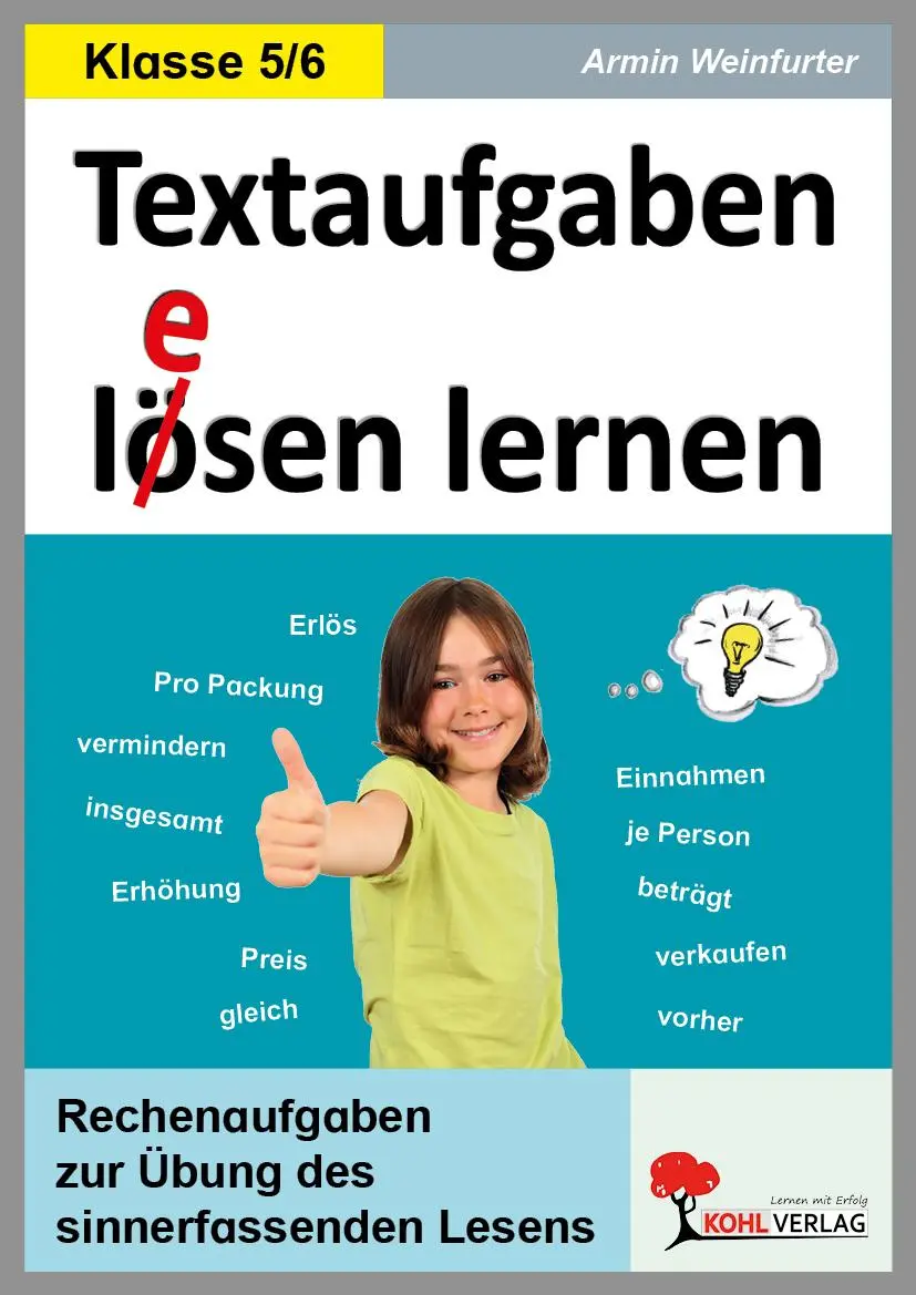 Cover: 9783866329492 | Textaufgaben l(e)ösen lernen - 5.-6. Schuljahr | Armin Weinfurter