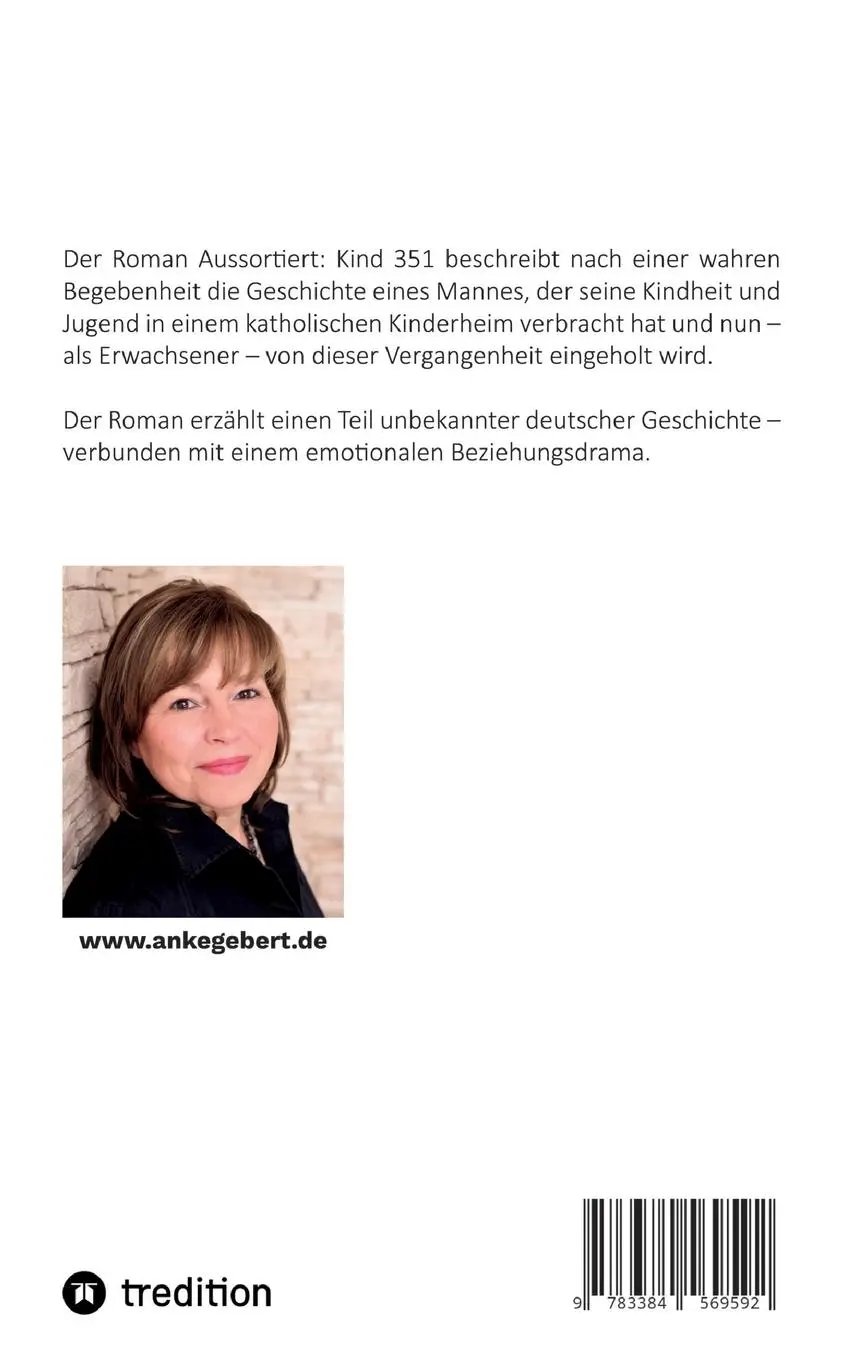Rückseite: 9783384569592 | AUSSORTIERT: KIND 351 | Roman | Anke Gebert | Taschenbuch | 168 S.