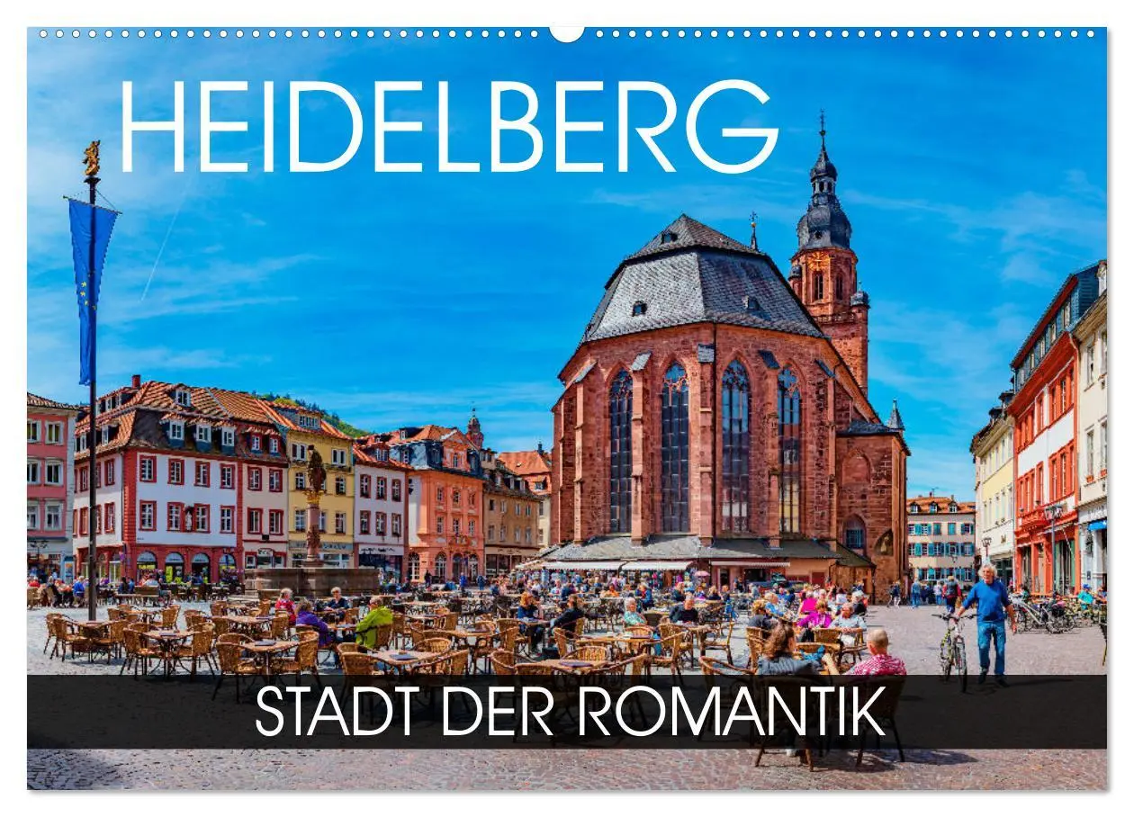 Cover: 9783457519592 | Heidelberg - Stadt der Romantik (Wandkalender 2026 DIN A2 quer),...