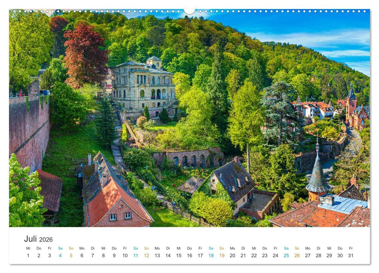 Bild: 9783457519592 | Heidelberg - Stadt der Romantik (Wandkalender 2026 DIN A2 quer),...
