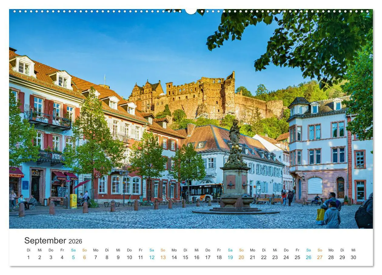 Bild: 9783457519592 | Heidelberg - Stadt der Romantik (Wandkalender 2026 DIN A2 quer),...