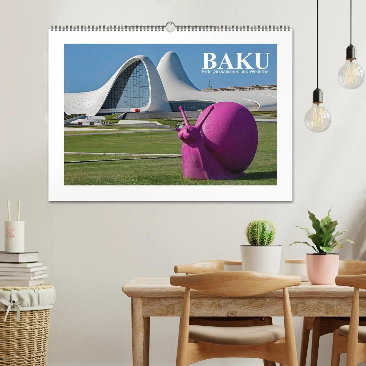 Bild: 9783457759592 | Baku - Erdöl, Sozialismus und Welterbe (Wandkalender 2026 DIN A2...