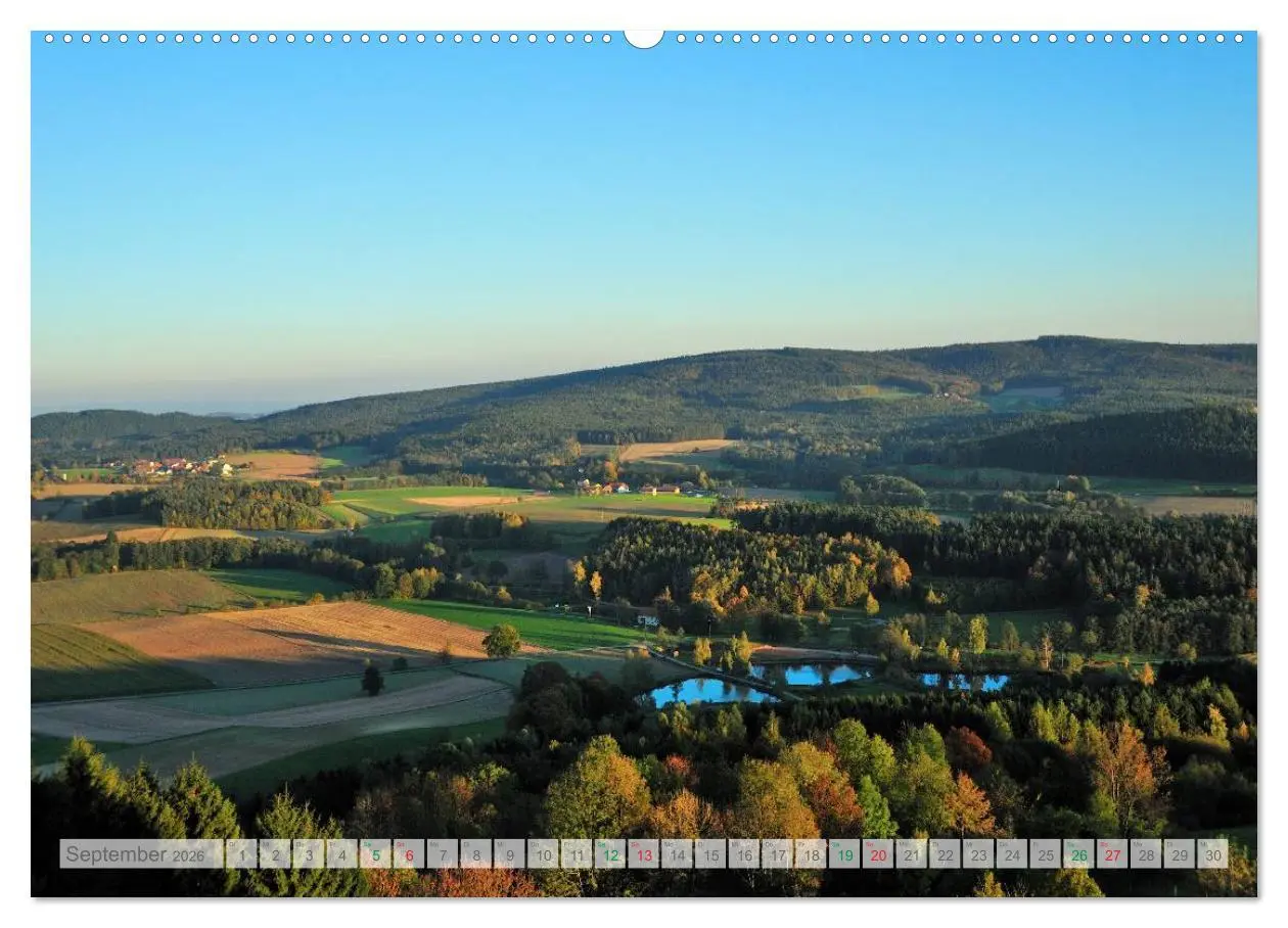 Bild: 9783516089592 | Wunderbare Oberpfalz 2026 (Wandkalender 2026 DIN A2 quer), CALVENDO...