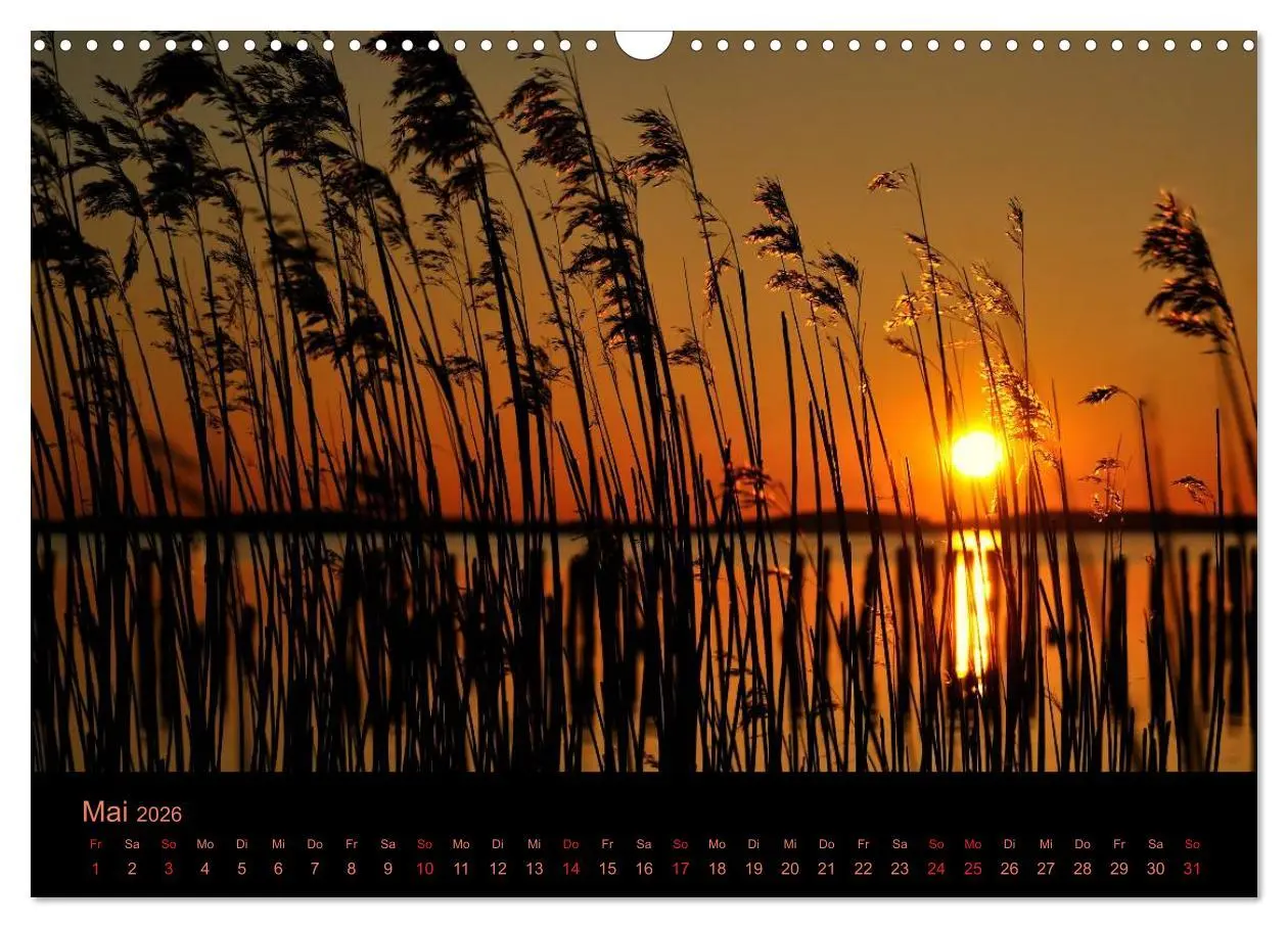 Bild: 9783516229592 | Sonnenuntergang (Wandkalender 2026 DIN A3 quer), CALVENDO...
