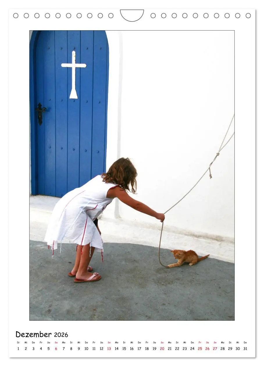 Bild: 9783516399592 | Griechische Gefühle (Wandkalender 2026 DIN A4 hoch), CALVENDO...