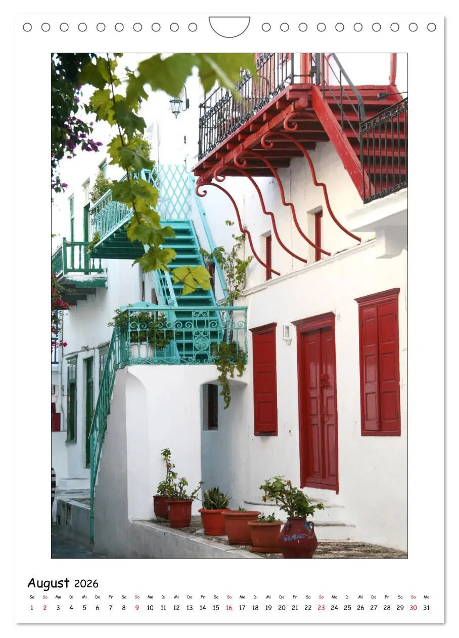 Bild: 9783516399592 | Griechische Gefühle (Wandkalender 2026 DIN A4 hoch), CALVENDO...