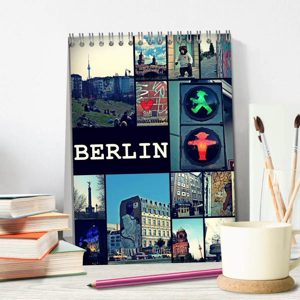 Bild: 9783516469592 | BERLIN / vertikal (Tischkalender 2026 DIN A5 hoch), CALVENDO...