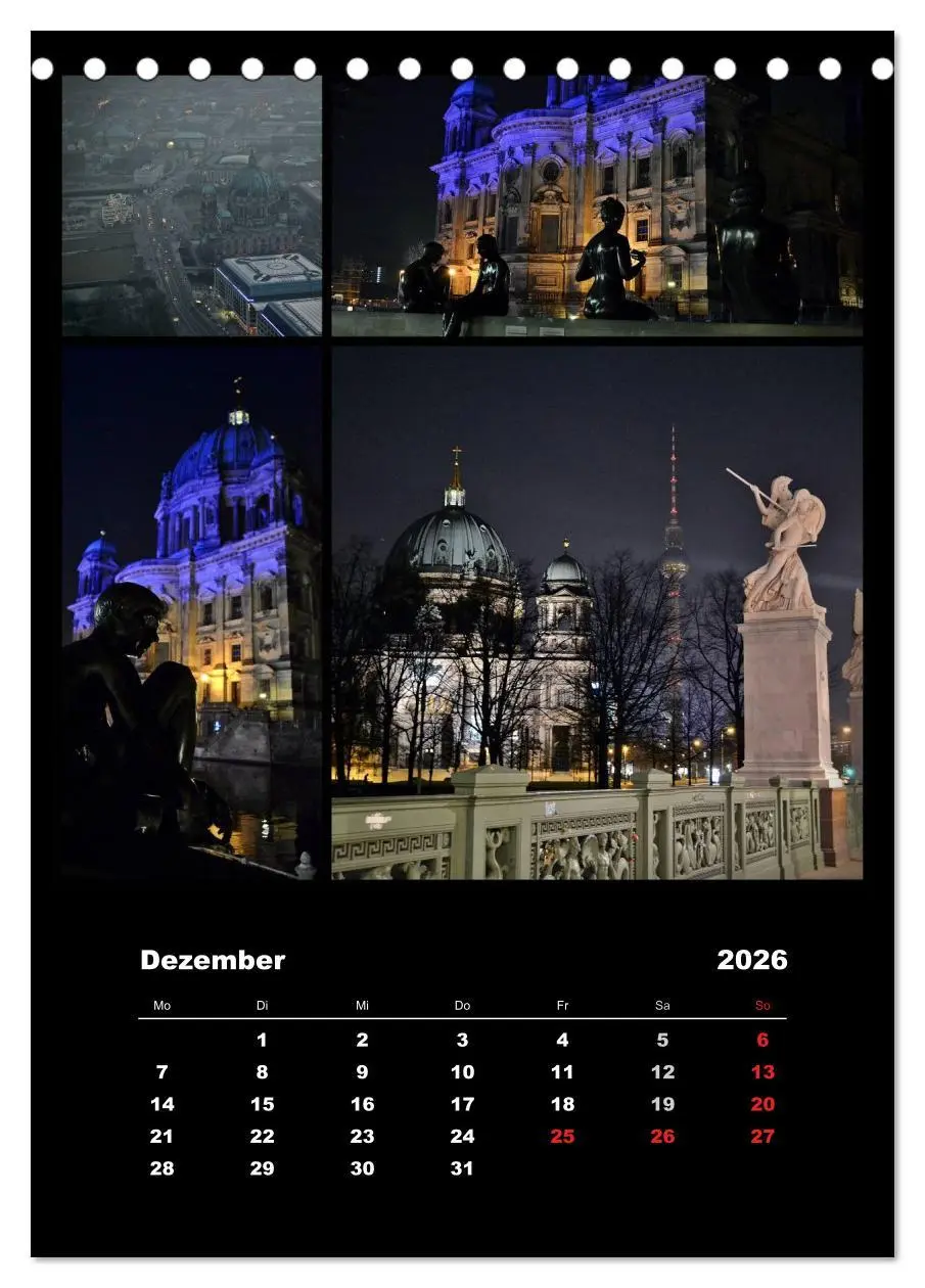 Bild: 9783516469592 | BERLIN / vertikal (Tischkalender 2026 DIN A5 hoch), CALVENDO...