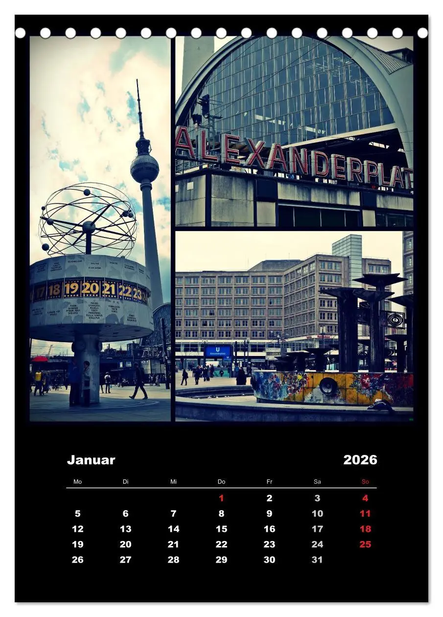 Bild: 9783516469592 | BERLIN / vertikal (Tischkalender 2026 DIN A5 hoch), CALVENDO...